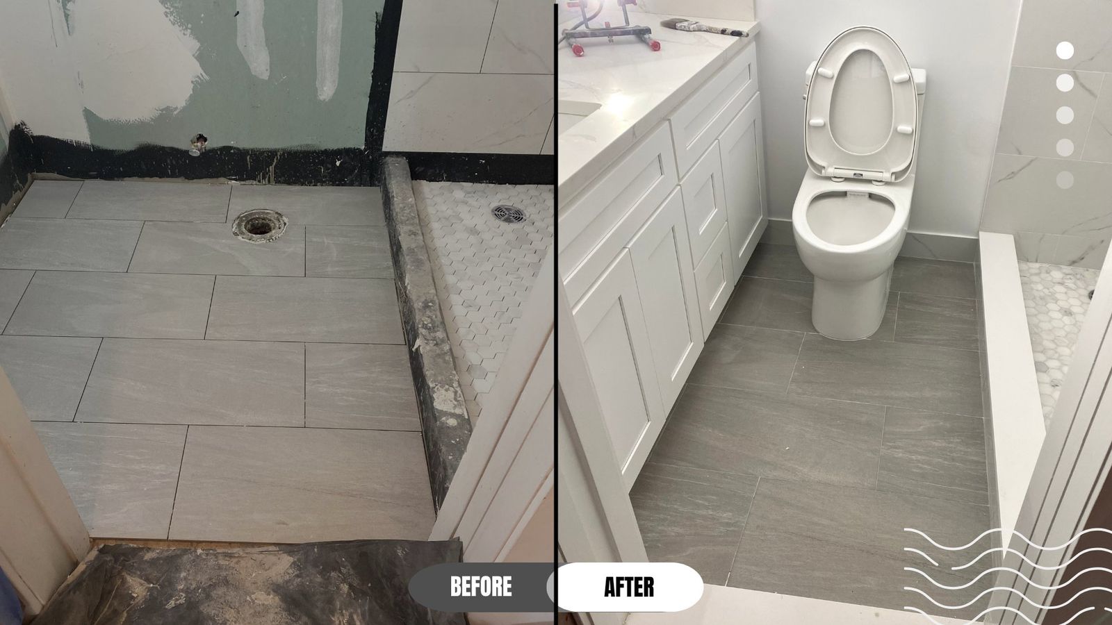 Bathroom renovation